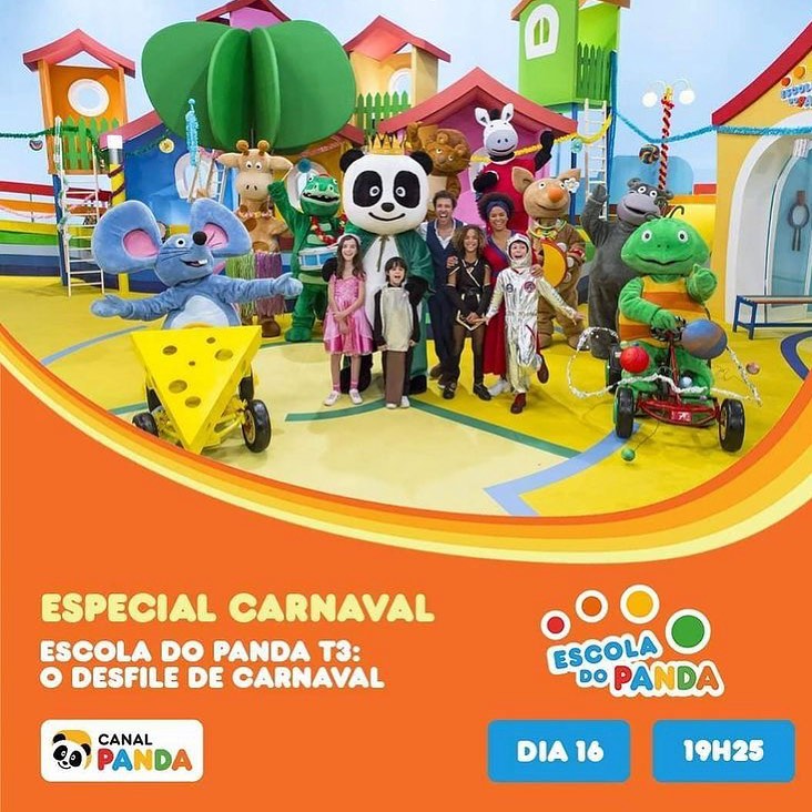 Canal Panda e a diversão do Carnaval